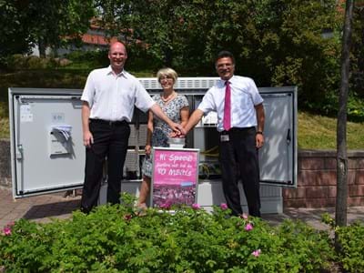 Ab sofort: "Hi Speed" in Schollbrunn