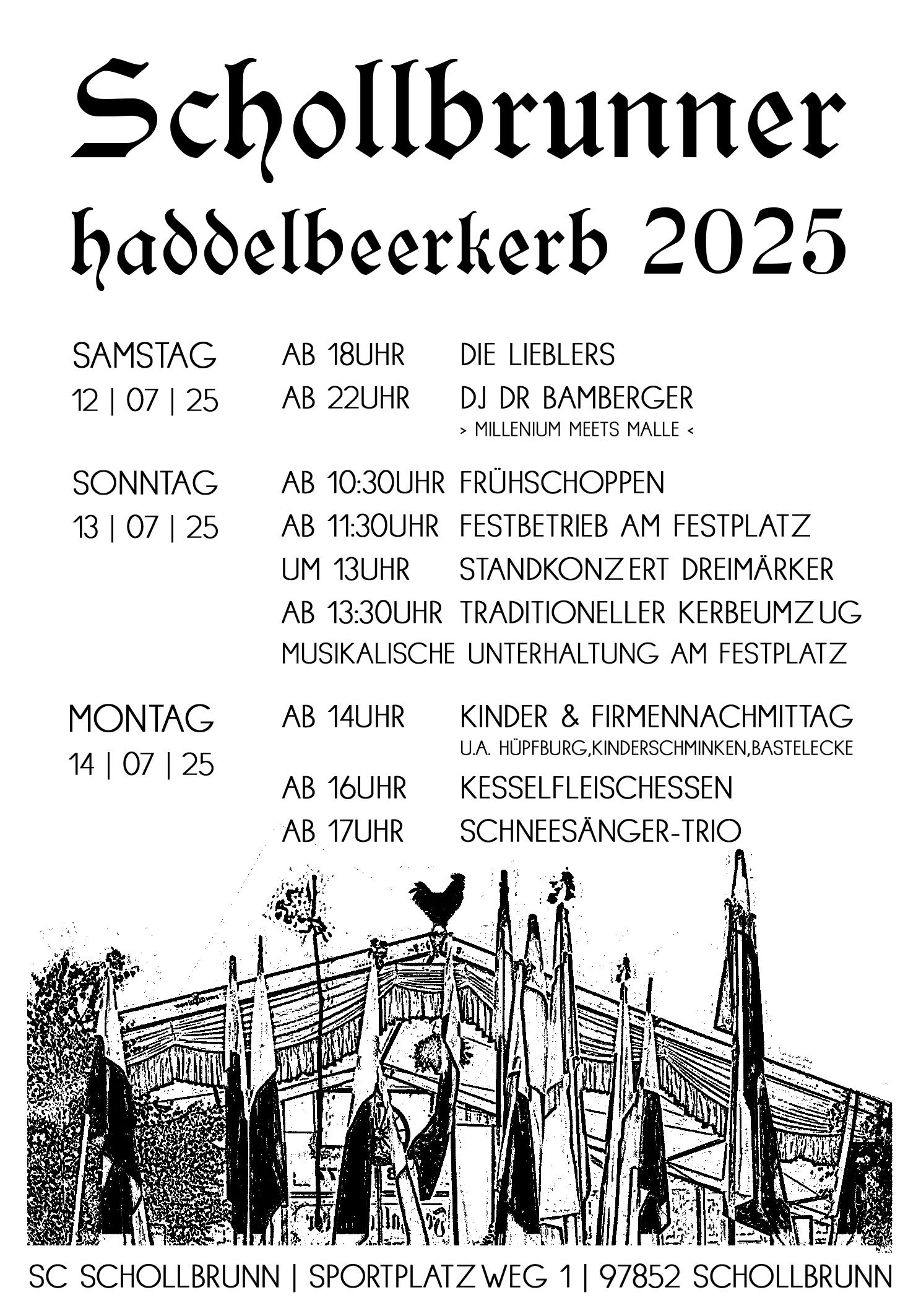 SC Schollbrunn: Kirchweih